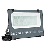 100W Faretto LED da Esterno, Faro LED Esterno 10000LM, Proiettore da Esterno Bianco Caldo 3000K, Luce Potente Lampada Impermeabile IP66 ...