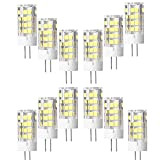 12 Pezzi lampadine LED G4 5W 51 SMD 2835LEDs OKKAIDE G4 Lampada LED AC220-240V bianca fredda 6000k Lampadina LED super ...