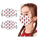 2 bandane protettive per viso in cotone, per bambini, lavabili e riutilizzabili, in tessuto traspirante, antipolvere, copertura per il viso ...