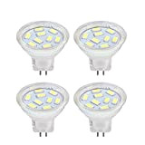 2 W lampade LED MR11 GU4, pari a 20 W lampade alogene, bianco freddo 6000K, AC/DC 12 V, la casa, ...