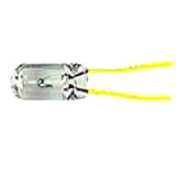 2pz Lampada micro con fili terminali lampadine a incandescenza 3mm 1,5V 100mA