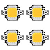 4 Chip LED da 10 W ad alta potenza per faretti e lampade, colore della luce: bianco caldo