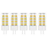 5X G4 LED Lampadine 5W LED Lamps 51 SMD 2835LEDs Bianco Caldo 3000K LED Luce Lampada 500LM LED Bulb Equivalente ...