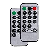 8 modalità di ricambio telecomando IR, luci RGB a 17 tasti CR2032 incluse nella confezione