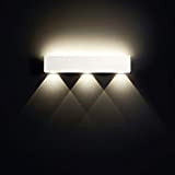 AEG - Lampada da parete a LED, Up/Down, 1 x 10 W LED integrato (chip SMD) 1 x 680 Lumen, ...