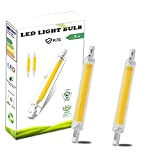 AEPOYU Lampadina R7S LED 78mm Dimmerabile, 10W R7S LED 78mm Hightlight, LED Lampen Bianco Caldo 3000K, Lampada R7S LED 1000LM, ...