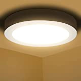 Aigostar Plafoniera LED, 12W Equivalente a 120W, alta luminosità, IP20 940LM, Lampada da Soffitto per Bagno Cucina Corridoio e Balcone, ...