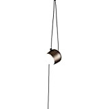 Aim Small, lampada da soffitto a sospensione, diffusore in policarbonato, riflettore ABS, corpo orientabile, alimentazione diretta a rete, 12 W, ...