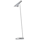 AJ Floor Lamp, Louis Poulsen, Lampada da Pavimento Progettata da Arne Jacobsen (Grigio Chiaro)