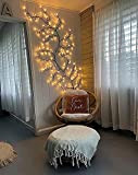 Albero LED Decorazione Domestica Albero con Luci 144 Led Da Interno Natale Albero Luminoso Artificiale (Bianco caldo, plug-in)