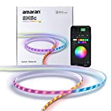 Amaran SM5c Striscia Luminosa a LED, 5M RGB Pixel Strip Light con Controllo Sidus Link App, Sincronizzazione Musicale, Funziona con ...