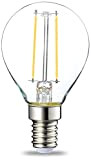 Amazon Basics - Confezione da 6 lampadine a LED, con attacco Edison E14, piccole, a forma di pallina da golf, ...