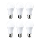 Amazon Basics - Confezione da 6 lampadine a LED, con attacco Edison E27, piccole, da 10 W (equivalenti a 75 ...