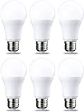 Amazon Basics - Confezione da 6 lampadine a LED, con attacco Edison E27, piccole, da 10,5 W (equivalenti a 75 ...
