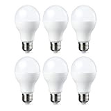 Amazon Basics - Confezione da 6 lampadine a LED, con attacco Edison E27, piccole, da 14 W (equivalenti a 100 ...
