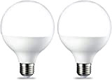 Amazon Basics - Lampadine a LED, attacco Edison E27, a forma di globo, G93, 14,5 W (equivalenti a 100 W), ...