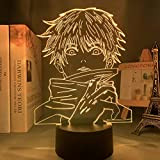 Anime Satoru Gojo Light Jujutsu Kaisen Led Night Light Jujutsu Kaisen Nightlight Sotoru Gojo Atmosphere Lampada regalo di compleanno-7 colori ...