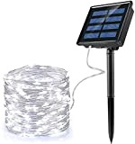 Ankway Catena Luminosa Solare, 200 LED 8 Modi 22M Luci Stringa Luci Stringa Solare Impermeabili Luce Energia Solare Auto on/off ...