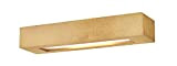 Applique 'Emina' dimmerabile (Moderno) colore Oro, in Argilla ad es. Soggiorno & Sala da pranzo (2 luci, E14) di Lindby ...