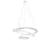 Artemide Pirce Mini Lampada a Sospensione, LED, 44 watts, 2700°K, Bianco, alluminio