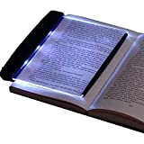 ASHATA Lampada Libro,Lavagna Luminosa a LED, Lampada da Lettura, per Lettura Notturna a Letto, con luminosità Regolabile, Dimensioni ridotte, Pagine ...