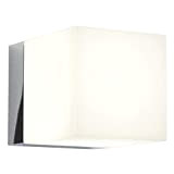 Astro 0635 G9 Cube - Lampada da parete con 1 lampadina 40 W 230 V inclusa, colore: cromato