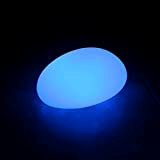 Augrous LED Pietra Lampada 16 Colore Mutevole Lampada da terra con Telecomando Impermeabile ricaricabile per Giardino Prato Decorazione (dimensioni : ...