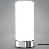B.K.Licht Lampada per comodino, intensità della luce regolabile con la funzione touch, Abat-jour per camera, lampada da tavolo per l'ufficio, ...