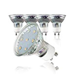 B.K.Licht Lampadine LED luce calda, 3W (equivalenti a 25W) attacco GU10, confezione da 5, 250 lumen, 3000Kelvin, per faretti, plafoniere, ...