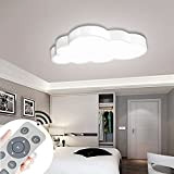 Baby Room LED Plafoniera Clouds 64w Dimmerabile Con Telecomando Per Camera Da Letto Lampada Nuvola Ultrasottile Per Soggiorno Sala Da ...