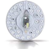 Bakaji Circolina Corona LED Disco per Sotituzione Neon Plafoniera Luce 48 LED 24W 2160 Lumen Bianco Naturale 4000K Diametro 18cm ...