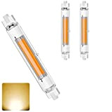 Beylore R7s LED 118mm 30w Dimmerabile Bianco Caldo 3000K, 30W Lampada LED Regolabile COB, 30W Lampadina Sostitutiva LED Lampadina Diametro ...