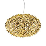 Bloom Sfera S1 - Lampadario a sospensione, oro lucido, dimensioni 2 H x Ø: 35 x 53 cm