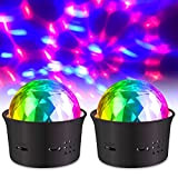 Bonlux Sfera da discoteca 5 V effetti di luce da discoteca effetti di luce RGB per feste luce d'atmosfera con ...