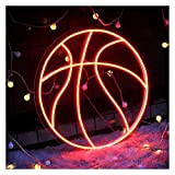 BONOCO Insegna al Neon Segno di Neon Personalizzato Luci Sign di Basket, Segno Neon Light Up Neon Sign for Decorazioni ...
