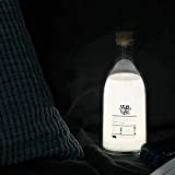 Bottiglia Per Il Latte Con Led Per La Ricarica Della Lampada Da Tavolo Con Timer Per La Luce Notturna