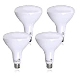 BR40 LED lampadina dimmerabile LED bianco caldo 2700K o bianco morbido 3000K Bioluz LED BR40. 4 Pack Bianco caldo 2700 ...