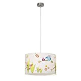 BRILLIANT lampada lampada a sospensione Birds 40 cm bianca/colorata | 1x A60, E27, 60W, adatto per lampade standard (non incluse) | Scala ...