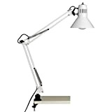 BRILLIANT lampada lampada da scrivania Hobby bianca | 1x A60, E27, 40W, adatto per lampade normali (non incluse) | Scala da A ...