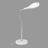 Briloner Leuchten Lampada da tavolo a LED, lampada da scrivania con braccio flessibile e interruttore, 4,5 watt, 500 lumen, 3.000 ...
