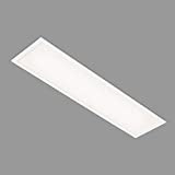 Briloner - Pannello a LED, plafoniera a LED, lampada da soffitto 22 Watt, 2.200 Lumen, 4.000 Kelvin, bianco, 1.000x250x60mm (LxPxH)