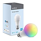 BroadLink Smart Bulb - Lampadina intelligente, 10W RGB regolabile RGB 800lm Wi-Fi LED lampadine intelligenti, cambia colore E27 A60, funziona ...
