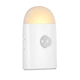 BXROIU Luce Notturna a LED con Rilevatore di Movimento, Luce Notturna Ricaricabile USB, Lampada del Sensore, Luce per Armadio (per ...