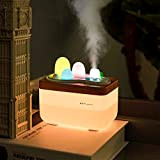 BZAHW Purificatore d'aria della foschia di Aromatherapy dell'aria del diffusore dell'aromaterapia LED della luce di notte dell'umidificatore di 420ML sano ...