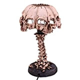 Cakunmik Scheletro Lampada - Il Carnevale degli scheletri, Halloween LED Skull Light, Luce Notturna, Ornamento del Cranio con LED, Cranio ...