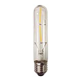 Chrasy 1X E27 Vintage Lampadine Filamento LED T10 Retrò Filamento Lampada LED Luce LED 200LM Bianco Caldo Illuminazione AC220V