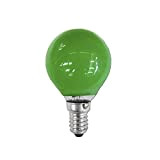 clar-leuci – Lampada a incandescenza Esferica verde 25 W 230 V E14