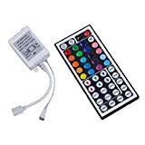 Colorful 44 Key Remote Controller Wireless IR Control Box 12V RGB 5050 SMD LED Strip Lights Electronic Accessories 1pc,LED Flood ...