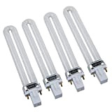 Cuasting - Set di 4 essiccatori per lampada UV 9 W