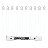 Cyalume Bastoncini Luminosi Bianco SnapLight Glow Sticks 15 cm - 6 Inch Light Stick ultra-luminoso con una durata da 8 ...